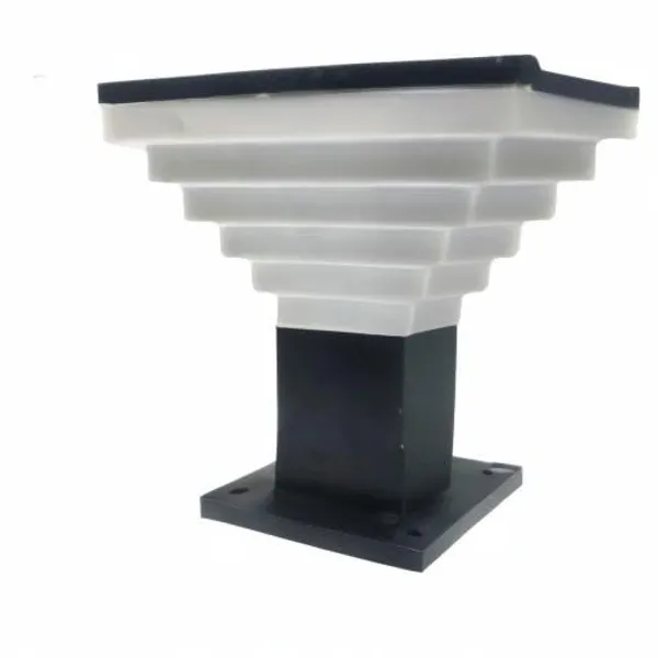 Black_Metal_And_Polycarbonate_Gate_Light_For_Home_Waterproof_|_Gate_Lamps_For_Main_|_Outdoor_Garden_Light_|_Pillar_Lights_(Gl_Delux,_Pack_Of_2)_Bulb_Not_Included