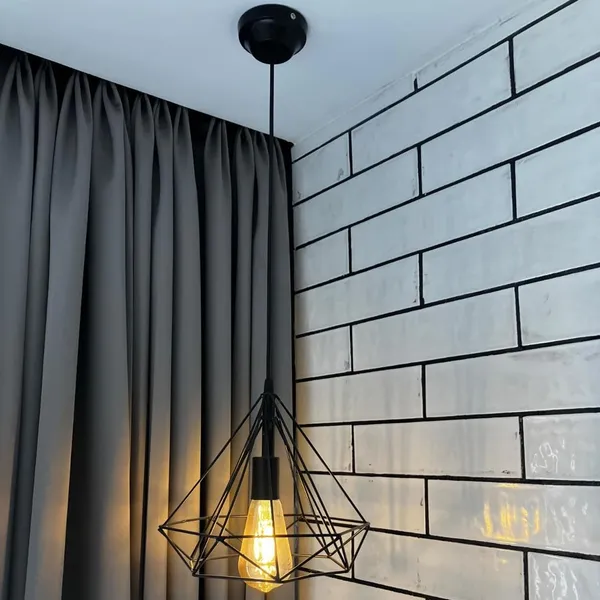 Black_Hanging_Ceiling_Pendant_Light,_Diamond_Shape_For_Dining,_Bedroom,_Living_Room,_Restaurants,Coffee_Shop,_Balcony,_Home_(With_Bulb)