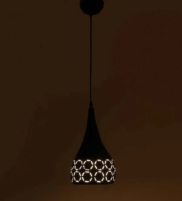 Black_Color_Laser_Cut_Balloon_Shape_Single_Hanging_Pendant_Light_For_Bedroom,_Living_Room,_Hallway,_Kitchen,_Over_The_Dining_Table_(Without_Bulb)