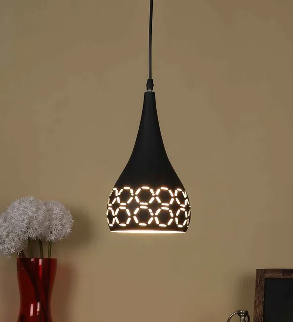 Black_Color_Laser_Cut_Balloon_Shape_Single_Hanging_Pendant_Light_For_Bedroom,_Living_Room,_Hallway,_Kitchen,_Over_The_Dining_Table_(Without_Bulb)