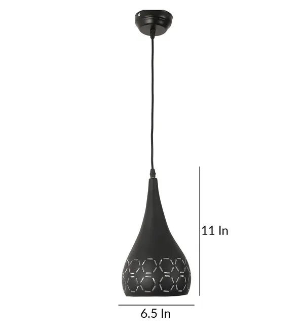Black_Color_Laser_Cut_Balloon_Shape_Single_Hanging_Pendant_Light_For_Bedroom,_Living_Room,_Hallway,_Kitchen,_Over_The_Dining_Table_(Without_Bulb)