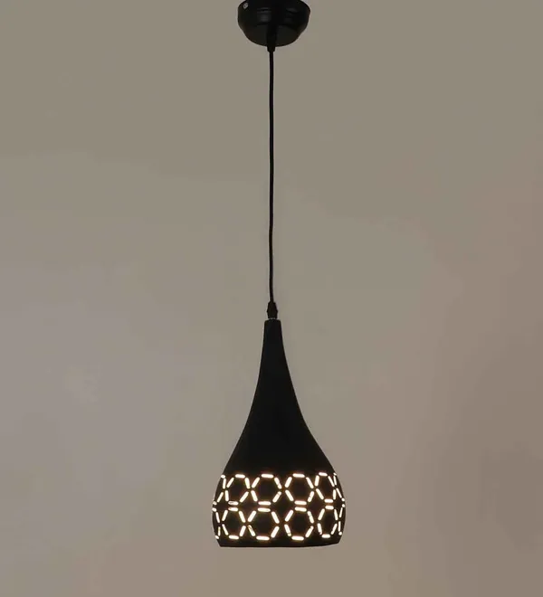 Black_Color_Laser_Cut_Balloon_Shape_Single_Hanging_Pendant_Light_For_Bedroom,_Living_Room,_Hallway,_Kitchen,_Over_The_Dining_Table_(Without_Bulb)