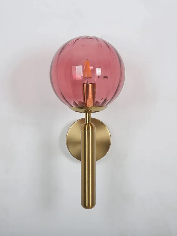 Pink_&_Gold_Metal_Bedside_Wall_Light_Lamp_With_Glass_Shade_For_Bedroom,_Living_Room_Modern,_Restaurant,_Kitchen_Or_For_Home_Decoration._(With_Bulb,_&_Pink)