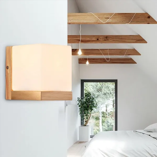 Brown_Bedside_Wooden_Wall_Light_Lamp_With_Glass_Shade_For_Bedroom,_Living_Room_Modern,_Restaurant,_Kitchen_Or_For_Home_Decoration._(Wooden_Square,_With_Bulb)
