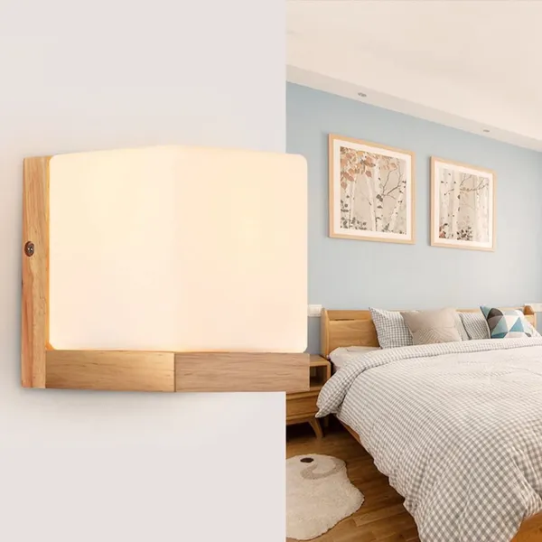Brown_Bedside_Wooden_Wall_Light_Lamp_With_Glass_Shade_For_Bedroom,_Living_Room_Modern,_Restaurant,_Kitchen_Or_For_Home_Decoration._(Wooden_Square,_With_Bulb)