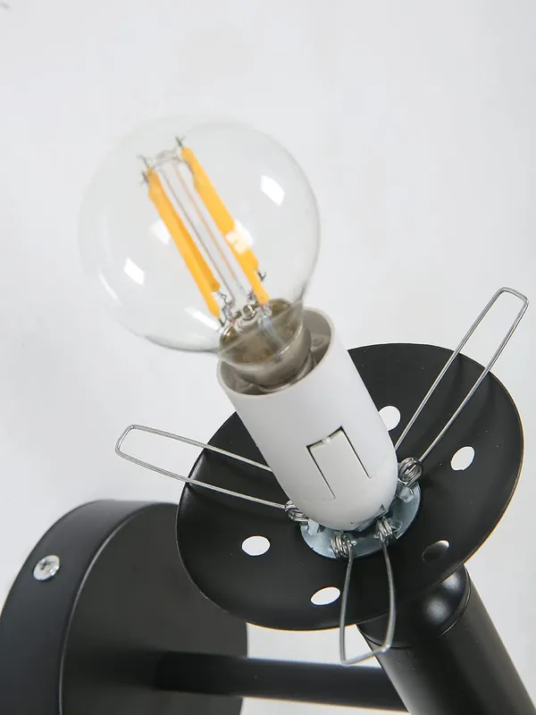 Black_Metal_Wall_Light_For_Living_Room_Modern/Wall_Lamps_For_Bedroom/For_Living_Room/Wall_Lights_For_Home_Decoration/Bedside_Wall_Lamp/Wall_Lamp_Light_(Glass,_Without_Bulb)