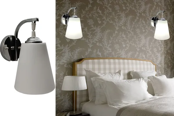 Silver_Bedside_Steel_Wall_Light_Lamp_With_Pvc_Shade_For_Bedroom,_Living_Room_Modern,_Restaurant,_Kitchen_For_Home_Decoration._(Without_Bulb,_Pvc)