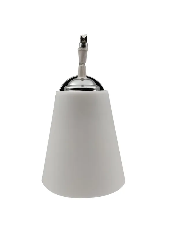 Silver_Bedside_Steel_Wall_Light_Lamp_With_Pvc_Shade_For_Bedroom,_Living_Room_Modern,_Restaurant,_Kitchen_For_Home_Decoration._(Without_Bulb,_Pvc)
