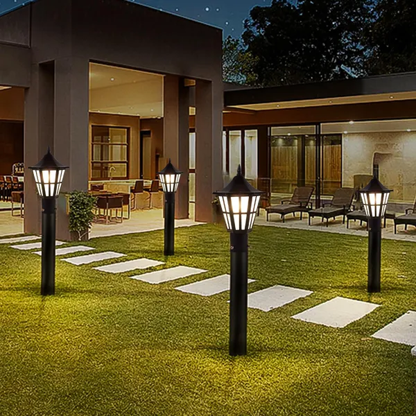 Black_Outdoor_Waterproof_Gate_Light_Finish_With_B22_Holder_Decorative_Pillar_Mount_Lamp_For_Main_Gate,_Garden,_Balcony,_Patio,_Entrance_&_Terrace_(Without_Bulb)