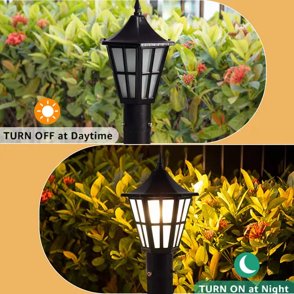 Black_Outdoor_Waterproof_Gate_Light_Finish_With_B22_Holder_Decorative_Pillar_Mount_Lamp_For_Main_Gate,_Garden,_Balcony,_Patio,_Entrance_&_Terrace_(Without_Bulb)