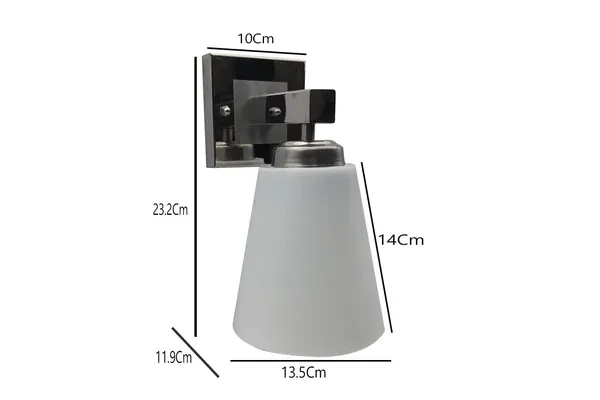 Brown_Classic_Steel_Wall_Light_With_Pvc_Shade_Contemporary_Decorative_Lighting_Indoor_Wall_Lamp_Fixture_For_Bedroom,_Living_Room,_Hallway,_Kitchen_And_Home_Decor_(Without_Bulb)