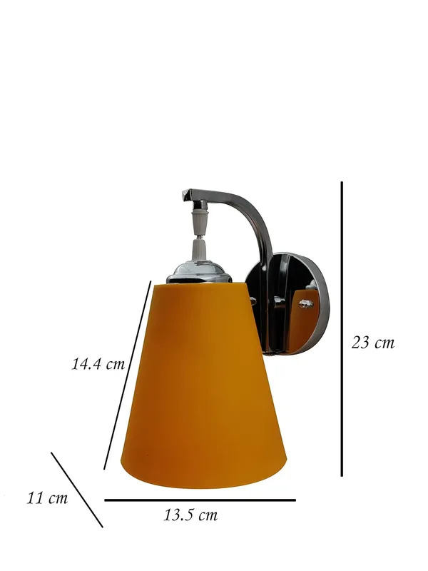 Orange_Bedside_Steel_Wall_Light_Lamp_With_Pvc_Shade_For_Bedroom,_Living_Room_Modern,_Restaurant,_Kitchen_For_Home_Decoration._(Without_Bulb,_Orange_Pvc)