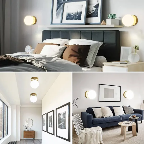 Golden_Metal_Wall_Light_Lamp_With_Glass_Shade_For_Bedroom,_Living_Room,_Cafe,_Restaurant,_Hallway,_Kitchen_(Without_Bulb)