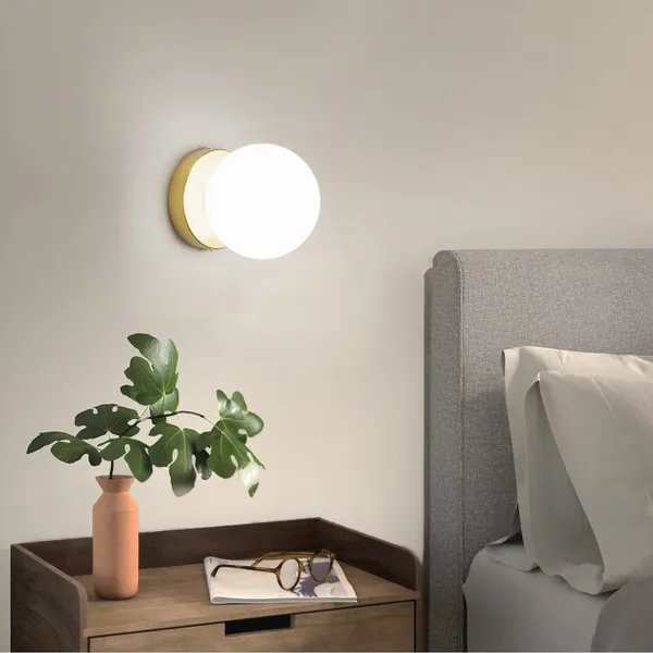 Golden_Metal_Wall_Light_Lamp_With_Glass_Shade_For_Bedroom,_Living_Room,_Cafe,_Restaurant,_Hallway,_Kitchen_(Without_Bulb)