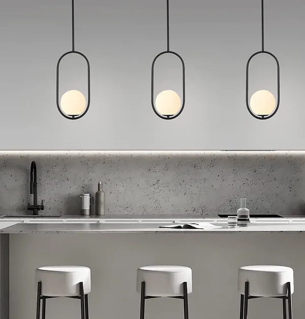 Black_Modern_Capsule_Shape_Hanging_Pendant_Light,_Moon_Glass_Shade_Minimalist_Elegant_Ceiling_Fixture_For_Kitchen_Island,_Dining_Room,_Bedroom_Adjustable_Height_(With_Bulb)