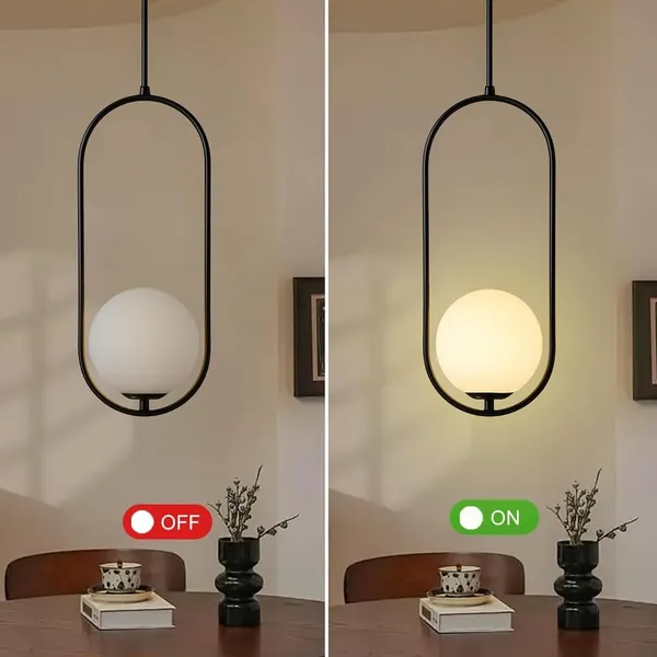 Black_Modern_Capsule_Shape_Hanging_Pendant_Light,_Moon_Glass_Shade_Minimalist_Elegant_Ceiling_Fixture_For_Kitchen_Island,_Dining_Room,_Bedroom_Adjustable_Height_(With_Bulb)
