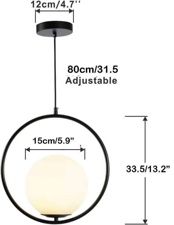 Black_Hanging_Lights_For_Living_Room/Lights_For_Ceiling/Hanging_Lamps_For_Home_Decoration/Decorative_Hanging_Lights,Metal_(Round_,_Without_Bulb)