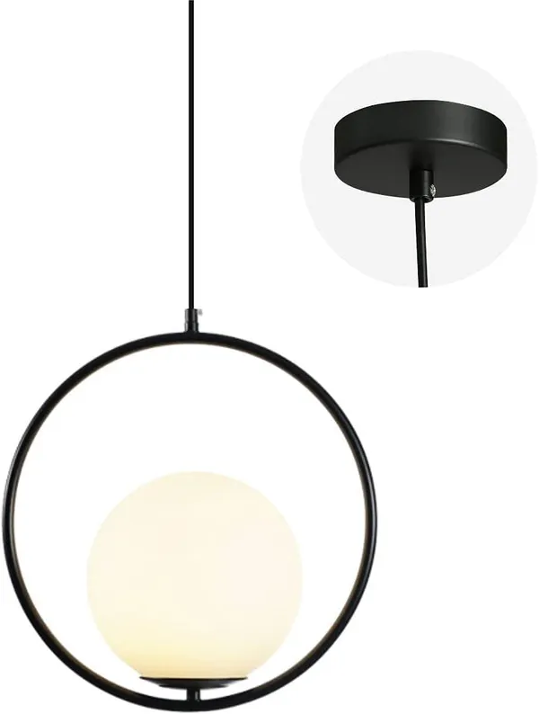 Black_Hanging_Lights_For_Living_Room/Lights_For_Ceiling/Hanging_Lamps_For_Home_Decoration/Decorative_Hanging_Lights,Metal_(Round_,_Without_Bulb)