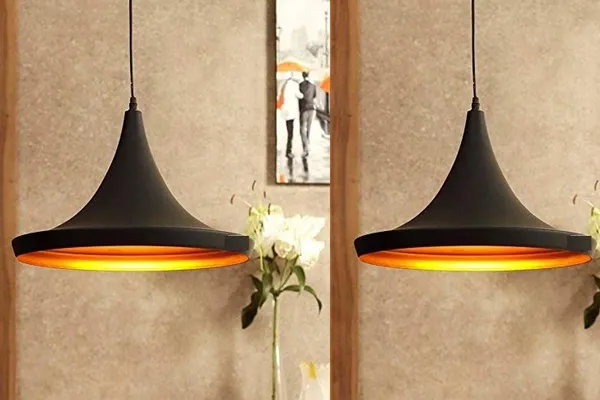 Black_Hanging_Lights_For_Living_Room/Lights_For_Ceiling/Hanging_Lamps_For_Home_Decoration/Decorative_Hanging_Lights,Metal_(Tulip_(Pack_Of_2),_Without_Bulb)