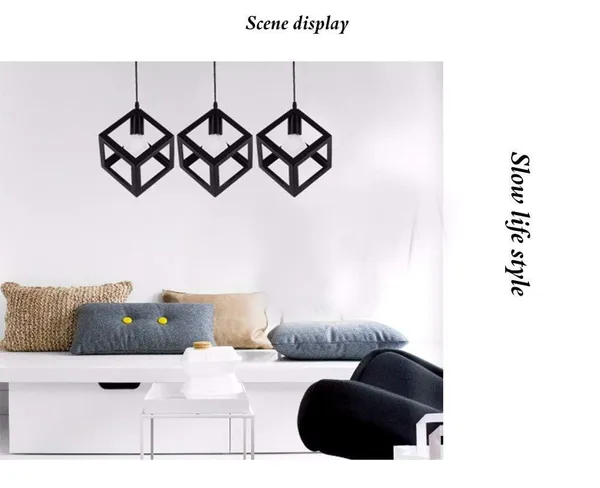 Black_Hanging_Lights_For_Living_Room/Lights_For_Ceiling/Hanging_Lamps_For_Home_Decoration/Decorative_Hanging_Lights,Metal_(M-04_Square_(Pack_Of_3),_Without_Bulb)