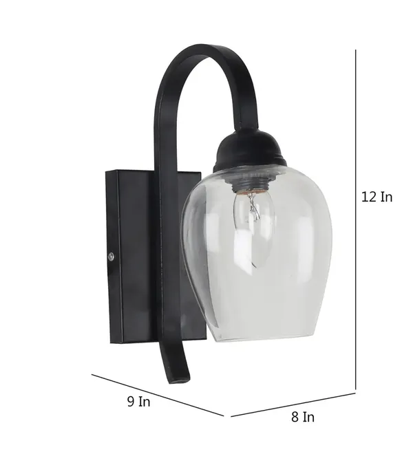 Black_Metal_Wall_Light_For_Living_Room_Modern/Wall_Lamps_For_Bedroom/For_Living_Room/Wall_Lights_For_Home_Decoration/Bedside_Wall_Lamp/Wall_Lamp_Light_(Wl_Swing_Arm_Blk,_Without_Bulb)