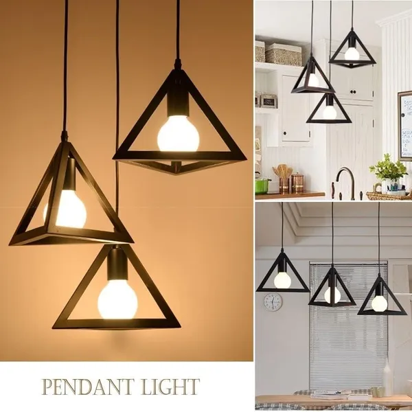 Black_Corded_Electric,Metal_Hanging_Pendant_Light,_(Without_Bulb)_(Triangle_Triple)