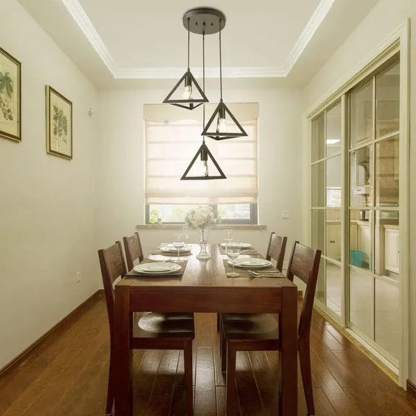 Black_Corded_Electric,Metal_Hanging_Pendant_Light,_(Without_Bulb)_(Triangle_Triple)