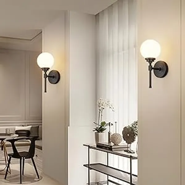 Black_Metal_Wall_Light_For_Living_Room_Modern/Wall_Lamps_For_Bedroom/For_Living_Room/Wall_Lights_For_Home_Decoration/Bedside_Wall_Lamp/Wall_Lamp_Light_(3_Step_Cut,_Without_Bulb)