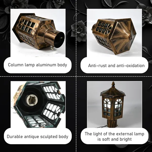 Golden_Metal_And_Glass_Gate_Light_For_Home_Waterproof_|_Gate_Lamps_For_Main_|_Outdoor_Garden_Light_|_Pillar_Lights_(Gl_513_Ga,_Pack_Of_2)_Bulb_Not_Included