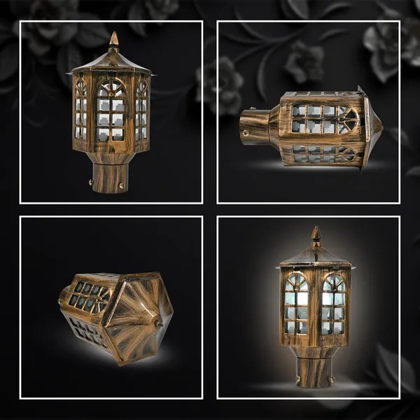 Golden_Metal_And_Glass_Gate_Light_For_Home_Waterproof_|_Gate_Lamps_For_Main_|_Outdoor_Garden_Light_|_Pillar_Lights_(Gl_513_Ga,_Pack_Of_2)_Bulb_Not_Included