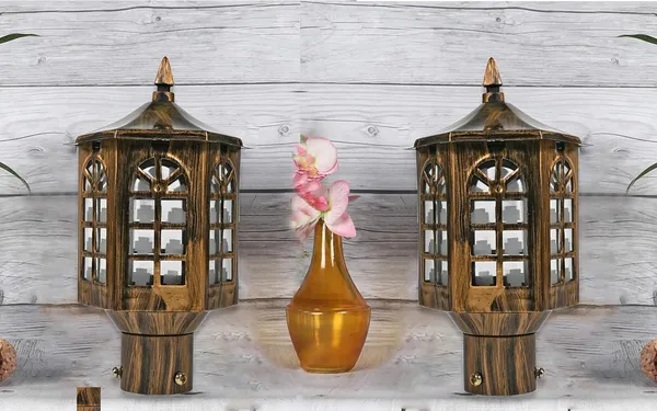 Golden_Metal_And_Glass_Gate_Light_For_Home_Waterproof_|_Gate_Lamps_For_Main_|_Outdoor_Garden_Light_|_Pillar_Lights_(Gl_513_Ga,_Pack_Of_2)_Bulb_Not_Included