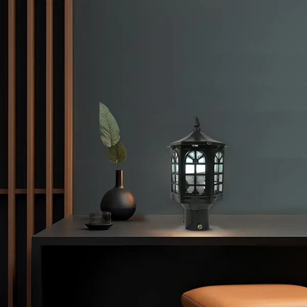 Black_Metal_And_Glass_Gate_Light_For_Home_Gate_Waterproof_|_Gate_Lamps_For_Main_Gate_|_Outdoor_Garden_Light_|_Pillar_Gate_Lights_(Pack_Of_2)_Bulb_Not_Included
