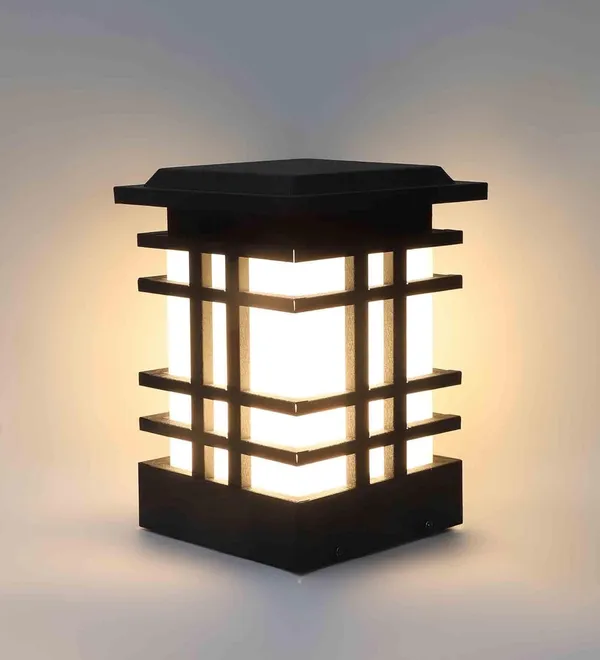 Black_Darkvision_Elegant_Outdoor_Gate_Light_For_Pillars_And_Boundaries_|_Weather-Resistant_Post_Light_For_Home_Entrance,_Garden_&_Veranda_|_Decorative_Lighting_For_Exterior_Spaces_(Without_Bulb)