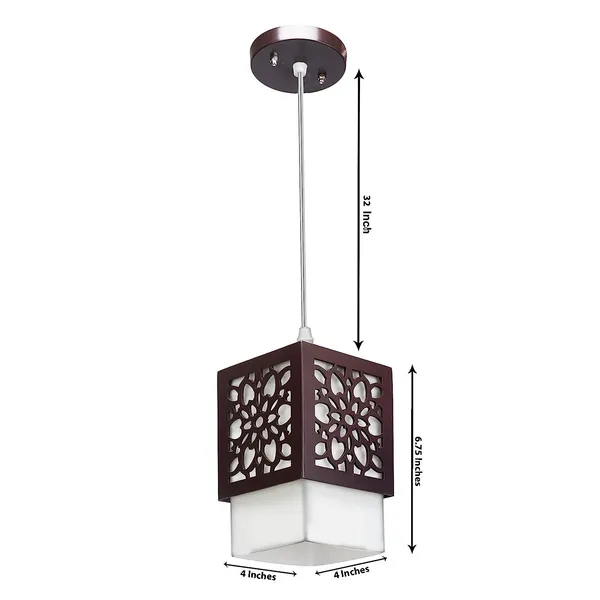 Brown_Board-Wood_Laser_Cut_Flower_Design_Hanging_Ceiling_Pendant_Light_For_Living_Room/Bedroom/Kitchen/Over_The_Dining_Table_(Star_Sl,_Without_Bulb)
