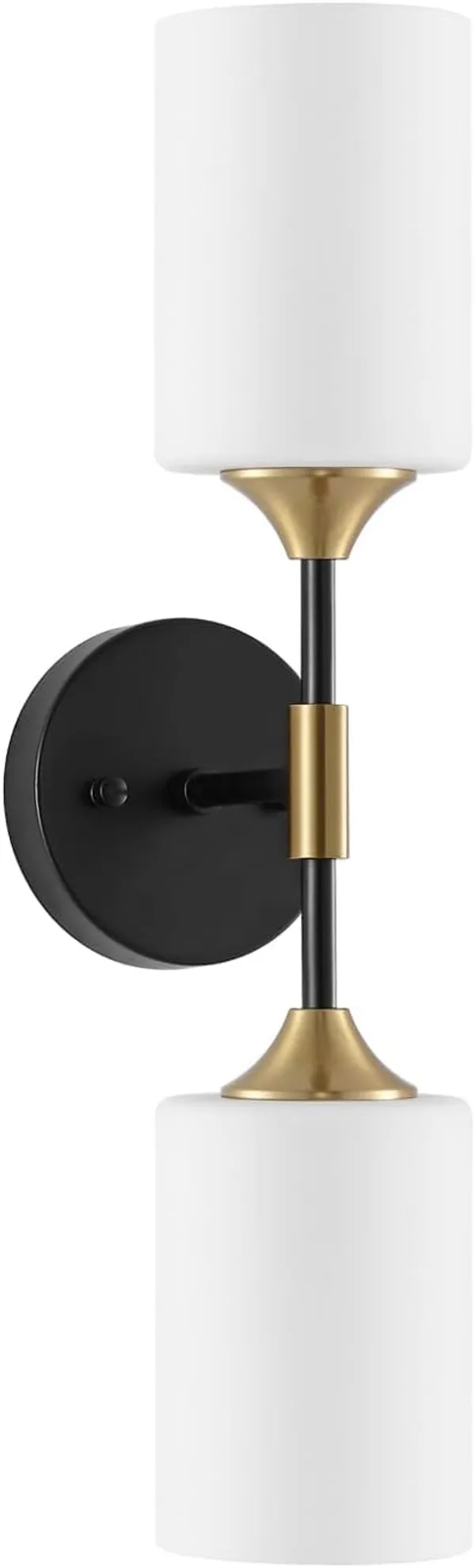 White_&_Gold_Metal_Wall_Light_For_Living_Room_Modern/Wall_Lamps_For_Bedroom/For_Living_Room/Wall_Lights_For_Home_Decoration/Bedside_Wall_Lamp/Wall_Lamp_Light_(Double,_Without_Bulb)