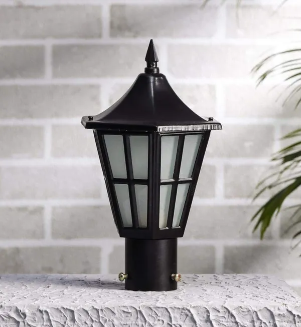 Black_Pillar_Outdoor_Main_Gate_Light_And_Fence_Decorative_Waterproof_Post_Lamp_For_Driveway_Entrance_Modern_And_Traditional_Home_(Gl_Hurricane,_)_Bulb_Not_Included