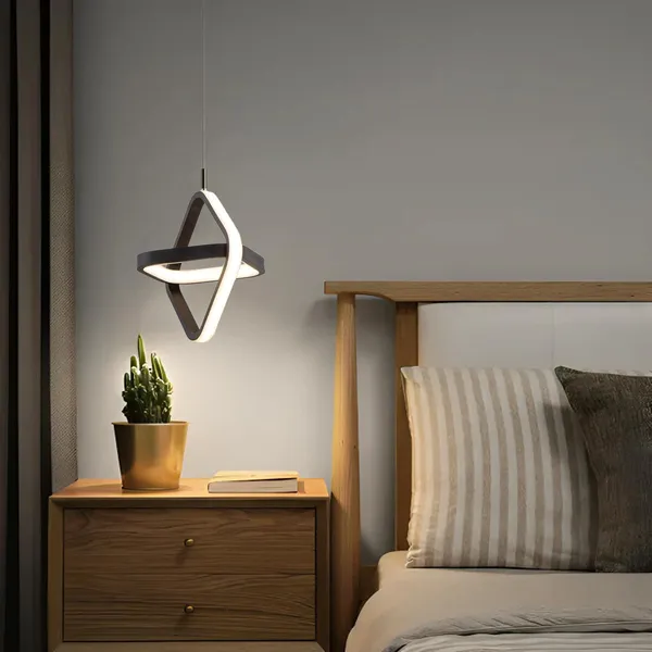 Black_Modern_Inbuilt_Led_Pendant_Light_Geometric_Hanging_Ceiling_Light_Fixture_&_Finish,_Adjustable_Height,_Ideal_For_Kitchen,_Dining_Room,_Bedroom,_Living_Room
