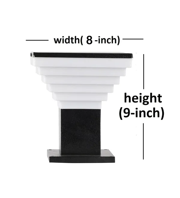 Black_Metal_And_Polycarbonate_Gate_Light_For_Home_Waterproof_|_Lamps_For_Main_Gate_|_Outdoor_Garden_Light_|_Pillar_Lights_(Pack_Of_2)_Bulb_Not_Included