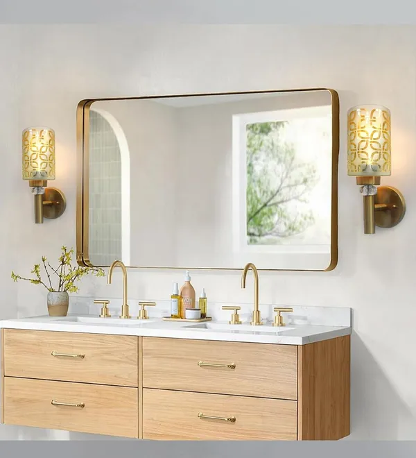 Multicolor_Wall_Mounted_Light_Fixture_With_Patterned_Glass_Stylish_Metal_Body_With_Crystal_Accent_Decorative_Sconce_Lighting_Wall_Light_Fixture_For_Living_Room_&_Home_Decor_(Without_Bulb)