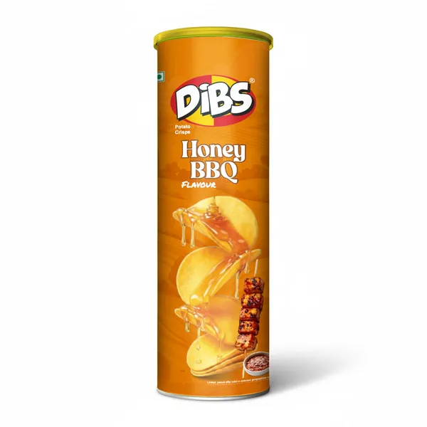 Dibs_Potato_Chips_-_Combo_of_4_(Achari_Attack_x_2,_Honey_BBQ_x_1,_Salt_&_Vinegar_x_1)_Thin_Crunchy_Crispy_Snack_(4_x_102_G)