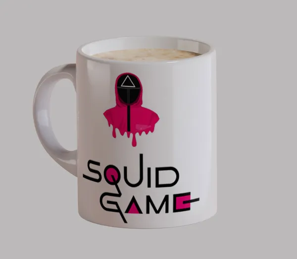 White_Squid_Game_Masked_Mug_Bold_Ceramic_Design_For_Ultimate_Series_Fans
