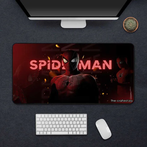 Bold_Spider-Man_Desk-pad_For_Gaming_&_Office