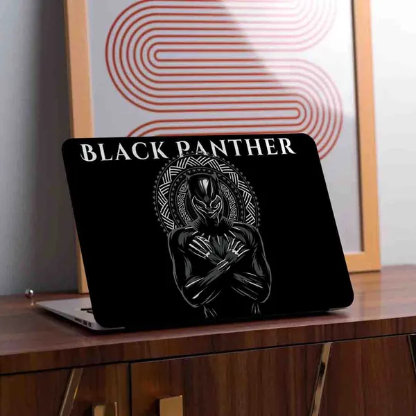 Fierce_Black_Panther_Printed_Laptop_Full-Body_Marvel_Skin