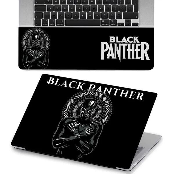 Fierce_Black_Panther_Printed_Laptop_Full-Body_Marvel_Skin