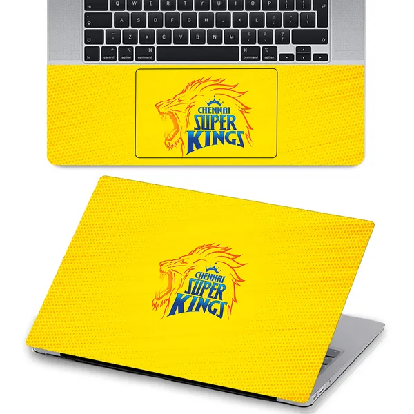 Chennai_Super_Kings_Printed_Laptop_Skin
