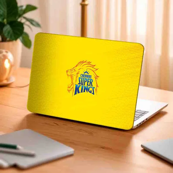 Chennai_Super_Kings_Printed_Laptop_Skin