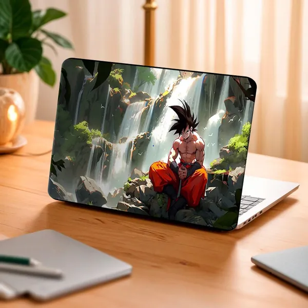 Epic_Goku_Printed_Laptop_Skin_Dynamic_Anime_Power_Wrap
