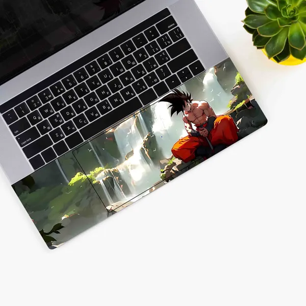 Epic_Goku_Printed_Laptop_Skin_Dynamic_Anime_Power_Wrap