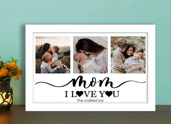 Customizable_Color_Personalized_Mother's_Day_Photo_Frame_Gift_Custom_'Mom_I_Love_You_Picture_Collage_For_Mom