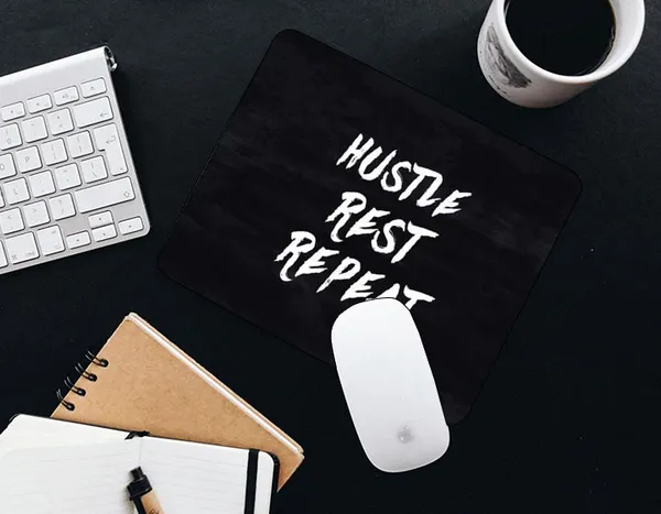 Powerful_Hustle_Rest_Repeat_Mouse_Pad_Premium_Motivational_Desk_Mat